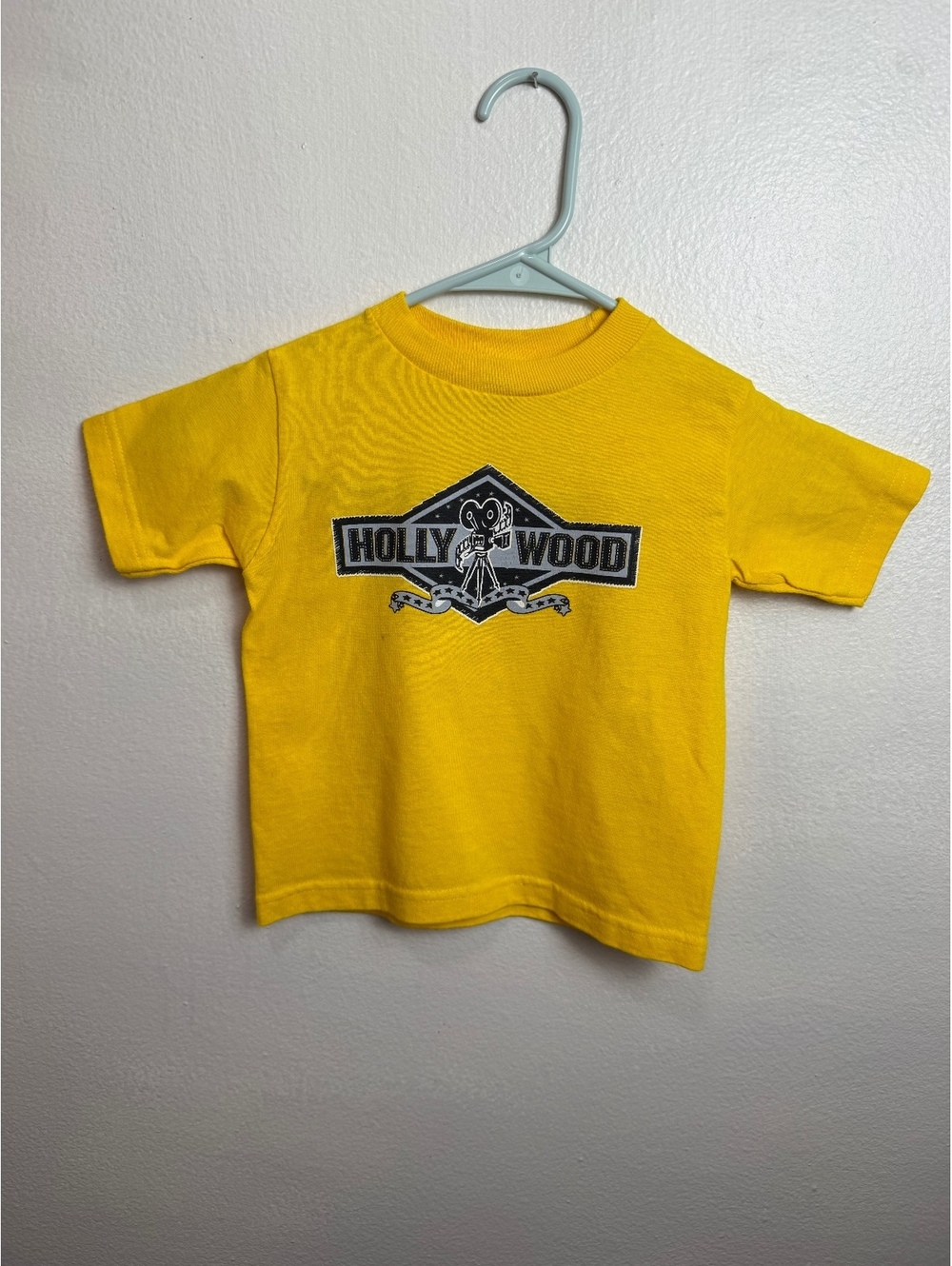 Delta Magnum Weight Yellow Toddler T-Shirt Size 3T with Hollywood Logo